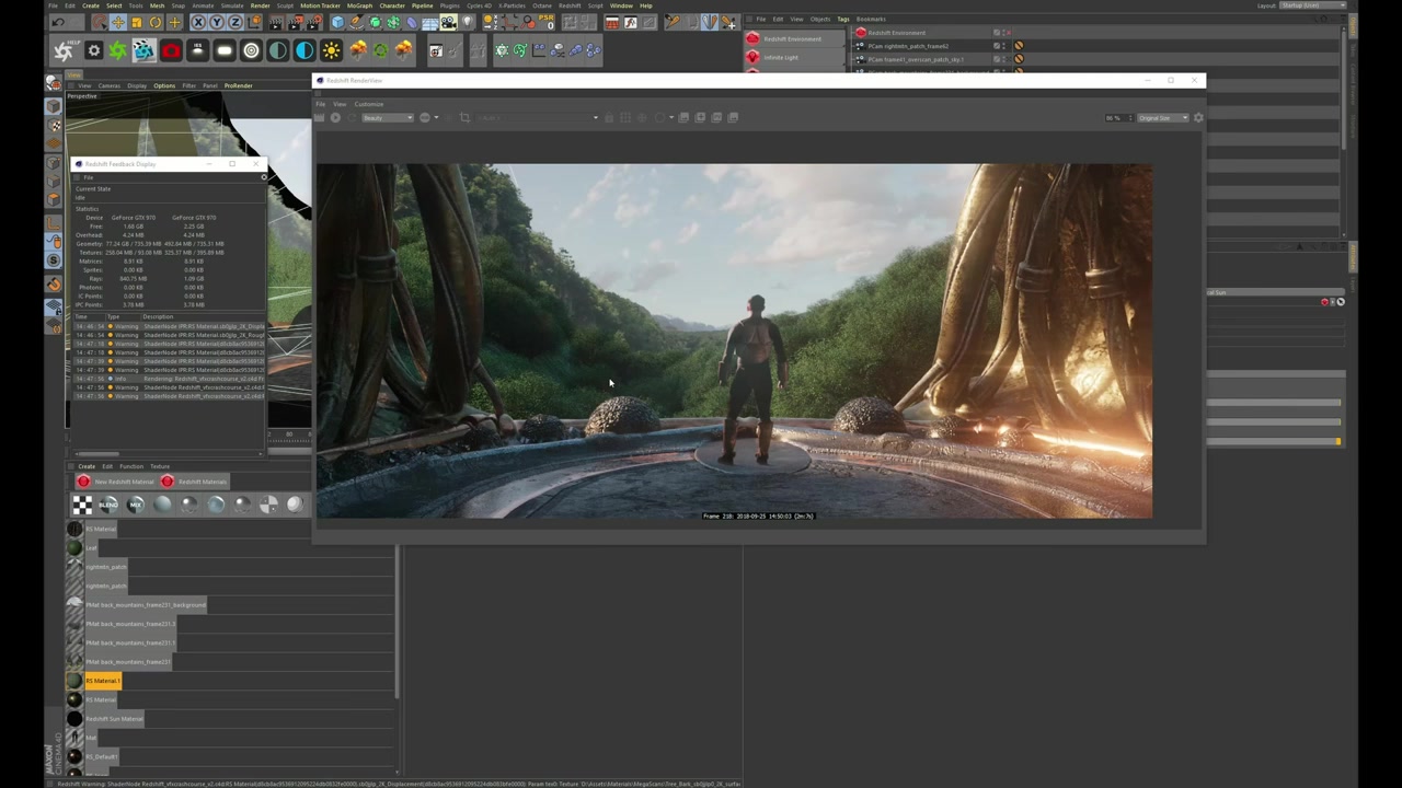 Finish the image. Workflow still from Aaron’s VFX Crash Course overview